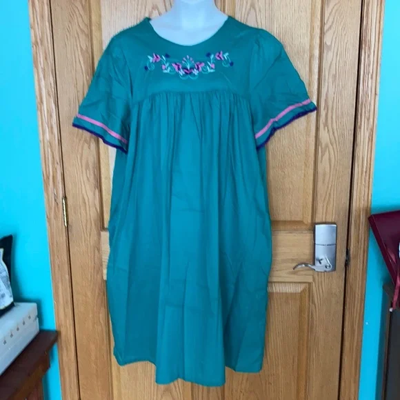 Vintage | Dresses | Just For Women Moo Moo House Dress | Poshmark